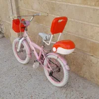 دوچرخه سایز ۱۶ دخترانه مارک پرادو در حد نو|دوچرخه، اسکیت، اسکوتر|قم, علی آباد سعدگان|دیوار