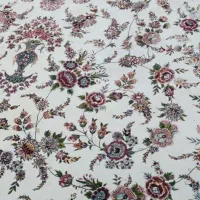 فرش قیطران طرح شاه عباسی ۱۲ متری «تک»