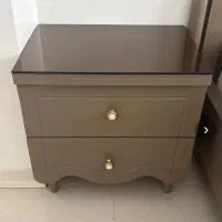 کمد کشویی و صندلی میز ارایش