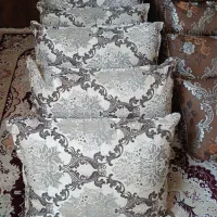 ۹ عدد بالشت و پشتی و درجه یک و بسیار زیبا ( نو )|رختخواب، بالش، پتو|تهران, نظام‌آباد|دیوار