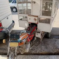 موتورسه چرخ اسم موتورتلاش هستش مدل ۱۳۸۵باربنددار|موتورسیکلت|قم, شهرک امام حسین|دیوار