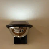 چراغ دیواری تمام استیل - کروی  - جمعا 3 عدد