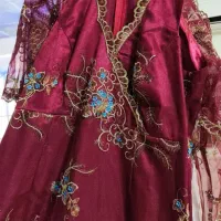 پیراهن مجلسی کار شده