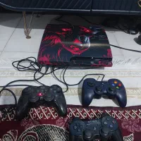 PS3 مدل Slim 250gig کپی‌خور شده لوازم کامل