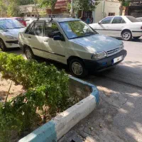 ‌سواری پراید سفید مدل 1379