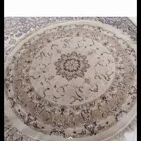 فرش ماشینی گرد3متری سالم