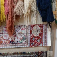 فرش|فرش|قزوین, |دیوار