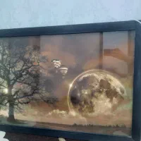 تابلو دیواری  برقی  درحد نو