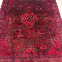 فرش دستباف 9متری کرک 45رج سبز/اقساط/پرو رایگان