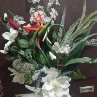 گل مصنویی تمیز