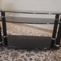 میز تلویزیون شیشه ای