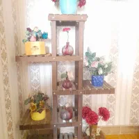 پایه گل به همراه گلهایش