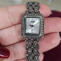 ساعت نقره زنانه