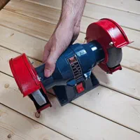 سنگ رومیزی 500 وات باس فرز چرخ سمباده رو میزی