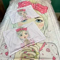 ست فرش و روتختی و لوستر فانتزی دخترانه|سرویس روتختی|تهران, تهرانپارس جنوبی|دیوار