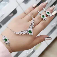 سرویس نقره زبرجد کد 04 نقره سازی بدون دستمزد