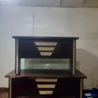 دو عدد میز و کمد اداری