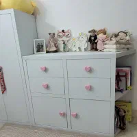 کمد و دراور سفارشی ساز کودک و نوجوان|تخت و سرویس خواب|قم, انسجام|دیوار