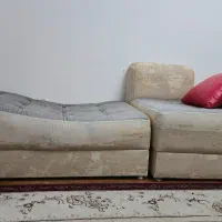فروش مبلمان ۱۴ نفره با جلومبلی|مبلمان خانگی و میز عسلی|نوشهر, |دیوار