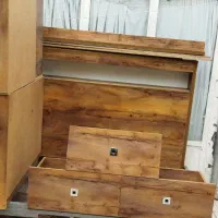 تخته خواب دو نفره ام دی اف کشو دار|تخت و سرویس خواب|تهران, امین حضور|دیوار