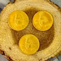 ۳عدد سکه طلای احمد شاه قاجار ۲۲عیار