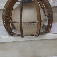 لوستر چوبی