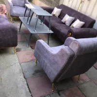 مبلهفت نفره در حد نو|مبلمان خانگی و میز عسلی|پاکدشت, حصار امیر|دیوار