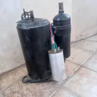 موتور کولر ال جی اصل کره به همراه خازن سالم