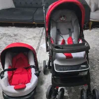 کالسکه کریر گود بی بی اسپرت قرمز و مشکی|کالسکه و لوازم جانبی|تهران, هروی|دیوار