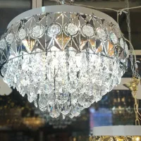 لوستر های کریستالی جدید زیر قیمت بازار|لوستر و چراغ آویز|اهر, |دیوار