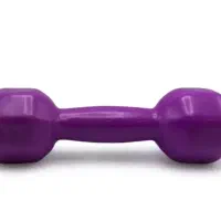 دمبل ایروبیک روکش دار 3 کیلوگرمی بسته دو عددی بنفش|تجهیزات ورزشی|قدس, شهرقدس|دیوار