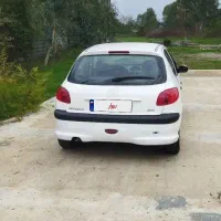 پژو 206 تیپ 2 سفید 88|خودرو سواری و وانت|نشتارود, |دیوار