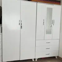 فروش ۲ کمد لباسی و خواب ونیز ارایشی