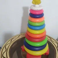 عروسک بافتنی و پولیشی و حلقه|اسباب‌بازی بچه|طرقبه, |دیوار