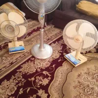 باسلام سه عددپنک یکی پایه بلندوعدد|پنکه و تصفیه‌کنندهٔ هوا|شیراز, شهرک مطهری|دیوار