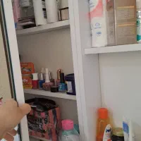 میز آرایش ام دی اف سفید طوسی|تخت و سرویس خواب|تهران, امیریه|دیوار