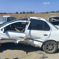 سمند 89چراغ الگانسی تصادفی