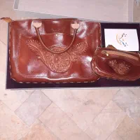 فروش کیف چرم اصلی دست دوز نو
