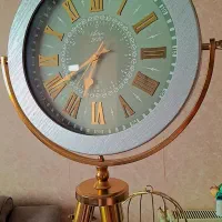 ساعت ۳پایه نقره ای|ساعت دیواری و تزئینی|هشتگرد, هیو|دیوار