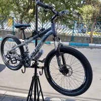 دوچرخه المپیا سایز 24 دوشاخ کمک فنر دار ترمز دیسکی