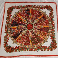 شال و روسری|لباس|اصفهان, قهجاورستان|دیوار