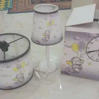 ست لوستر و آباژور و ساعت کودک