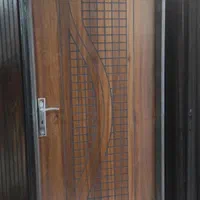 درب چوبی با چارچوب|مصالح و تجهیزات ساختمان|کرمان, |دیوار