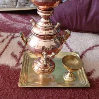 سماور وقوری  دست ساز|قوری، کتری، قهوه‌ساز دستی|کرمان, |دیوار