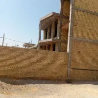 اسکلت آجر بتونی دوطبقه