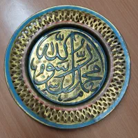 تزئینی برنجی قدیمی دیوارکوب