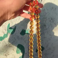 تسبیح قدیمی استاد یعقوب ادب بیش از 15سال قدمت|کلکسیون اشیاء عتیقه|جوانرود, |دیوار