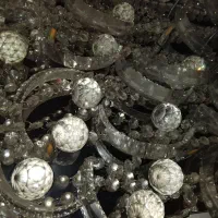 لوستر مدرن سقفی گریستال  80×80|لوستر و چراغ آویز|تهران, تهرانپارس جنوبی|دیوار