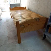 تخت چوبی|تخت و سرویس خواب|بم, |دیوار