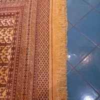 ذرع و نیم ترکمن (نقشه چهار درخت)|گلیم، جاجیم، گبه|اصفهان, سپاهان‌شهر|دیوار